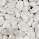Pure White Pebbles 40-60mm - Bag 20Kg