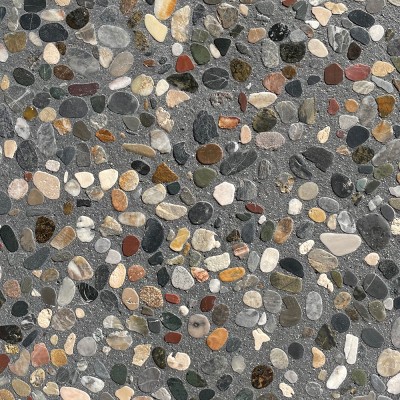River pebbles 7-15mm - Dark Grey